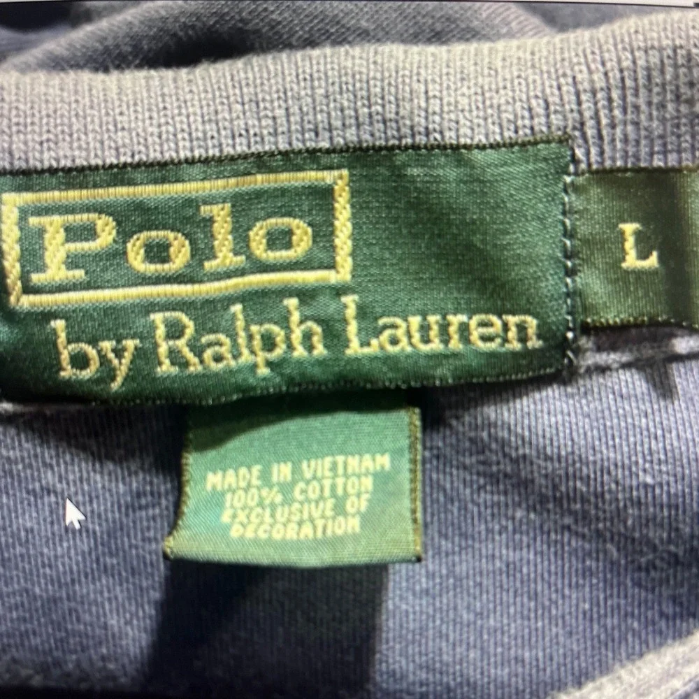 2 Polo By‎ Ralph Lauren Green & Purple Polo Golf Shirts Pink Red Pony Size Large